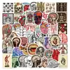 50 adesivos de órgãos humanos para resolver o problema em estilo decoração graffiti criativa caderno diário adesivos à prova d'água