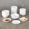 Restaurante de Comida Rápida Vajilla Bol Pequeño y Plato Set Cafetería Escolar Comercial Melamina Estilo Chino Autoservicio Plato de Comida Rápida Bol de Arroz Plástico