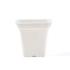 Vaso de Flor Quadrado Fosco de Plástico de Lã Mais Vendido da Amazon para Jardinagem Plantio Imitação Argila Suculenta Vaso de Planta Verde Vaso de Plantio