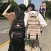 Mochilas Escolares Nuevas de Fábrica, Mochilas Casuales para Estudiantes de Secundaria y Preparatoria, Mochilas Ligeras y que Reducen la Carga de Gran Capacidad