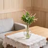 Plantas Verdes Artificiales con Múltiples Flores Fragantes, Decoraciones para Sala de Estar, Montaje de Escena de Decoración del Hogar, Artículos Florales Populares Transfronterizos