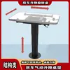 Pernas de Mesa Pneumáticas Ajustáveis para RV, Movimento e Ajuste em Quatro Direções, Pernas de Mesa e Estruturas de Mesa para RV, Acessórios de Modificação para RV