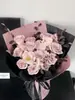 Temi Flores de Papel com Padrão de Pedra Feitas à Mão Buquê Papel de Embrulho Artístico Papel de Embrulho para Flores Amassado Texturizado de Alta Qualidade Material de Embalagem