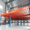 Prateleiras de mezanino em Zhongshan, armazém de fábrica, armazenamento, logística, prateleiras para câmara fria, construção de plataforma de aço de dois andares