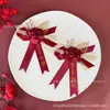 Corsage de Boda de Estilo Chino de Alta Calidad Flor de Muñeca para Boda Productos de Boda de Estilo Occidental Flor para Ceremonia de Apertura