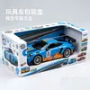 Caja de Exhibición para Modelo de Coche de Juguete Caja de Cartón con Ventana para Coche de Carreras Infantil Empaque con Pegatina de Dibujos Animados Caja de Empaque para Juguetes