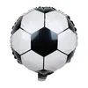 Globo de Aluminio de Fútbol de 18 pulgadas Copa del Mundo Juegos de Campus Tema Deportivo Diseño Decorativo Globo de Película de Aluminio Venta al por Mayor