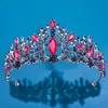Coroa de Noiva Nova Europeia Barroca Vestido de Casamento Tiara de Noiva Transfronteiriça Rito de Aniversário Coroa de Baile