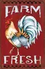 Pintura de ferro de animal personalizada decorações de parede externas penduradas pintura decorativa de fazenda country retrô americana