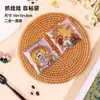 Bolsa de Empaque para Galletas de Dibujo Animado de Conejo Linda Fiesta de Dulces de Pascua Regalo Actividad de Jardín de Infancia Pañuelo Bolsa de Estudiante