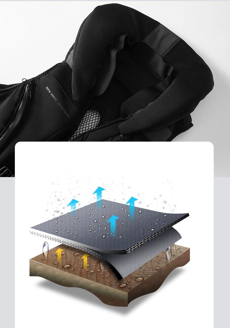 大浮力黑色救生衣