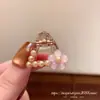2026 Nuevo Estilo Pinza para el Cabello de Lujo Ligero con Pedrería para Recoger el Flequillo, Colección Elegante y de Alta Gama de Pinzas para Peinar