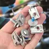 Tornillo de Fijación Automotriz M6*18, Cabeza Plana Hexagonal Exterior con Arandela, Tornillo Autorroscante, Tuerca de Resorte, Tuerca Tipo U