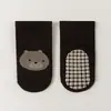 Calcetines de Piso para Bebé para Primavera y Otoño, Calcetines de Algodón Antideslizantes para Interiores para Educación Temprana, Calcetines de Tubo Medio Antideslizantes de Goma Suave para Trampolín de Otoño e Invierno