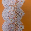 Punto Nuevo Bordado Hueco de 9 cm de Ancho Tejido Encaje Soluble en Agua Accesorios para Ropa Ropa de Mujer y Niños Código de Barras