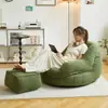 Sofá tatami perezoso para apartamentos pequeños, ocio en el balcón, rincón acogedor para humanos y mascotas, sofá individual reclinable y para dormir