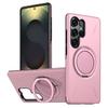 Adequado para Capa Samsung S26Ultra, Capa Magnética para Celular, Suporte Giratório S25Ultra, Capa Protetora S24Ultra