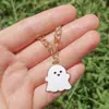 AliExpress item mais vendido Halloween Colar Infantil Brincos de Fantasma Personalidade Europeia e Americana Tarraxa de Orelha Acessórios Femininos Venda Direta de Fábrica