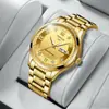 Reloj Fretilon para Hombre de Negocios Automático No Mecánico Resistente al Agua Luminoso Doble Calendario Reloj de Cuarzo Nuevo Reloj de Pulsera