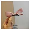 Bonito laço tridimensional pequeno hairpin menina rosa franja clipe orelhas pequenas cocar pequeno livro vermelho recomendado top clip