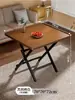 Mesa Dobrável para Apartamentos Pequenos, Mesa Dobrável Simples para Moradias Alugadas, Mesa de Jantar Portátil, Mesa de Jantar para Barracas de Rua, Mesa Pequena para Comer