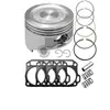 Kit de Pistón 168F 170 GX160 200 220 7.5HP Junta de Culata Kit de Anillos de Pistón y Resortes