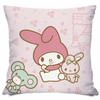 Almohada con Estampado de Dibujos Animados de Sanrio, Cojín Lindo para Sofá, Dormitorio, Mesita de Noche, Cojín Lumbar para Coche