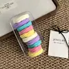 Elástico de Borracha Casual de Alta Elasticidade e Durável Corda para Rabo de Cavalo Baixo Bola para Cabelo Círculo para Cabelo Estilo Grosso 2025 Novo Acessório de Cabeça
