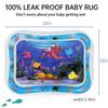 Tapete de Agua para Bebé de PVC con Diseño de Pulpo, Almohadilla de Juego, Tapete de Agua para Práctica de Gateo para Niños