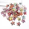 Aliexpress Patch de Tecido Flor de Cinco Pétalas Embossado DIY Acessórios de Cabelo para Crianças Presilhas de Cabelo Decoração de Roupas Materiais de Acessórios de Flores Pequenas