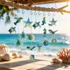 Calendario de Adviento Navideño 2026 Transfronterizo Caja Sorpresa Vida Marina Árbol de Navidad Adornos Navideños Colgantes Planos 2D