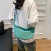 Bolso Pequeño Casual Simple para Mujer 2024 Nuevo Casual Portátil de Axila Bolso Pequeño para Viajes de Mano Cruzado