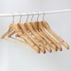 Percha para secar ropa para el hogar Percha de madera húmeda y seca Percha de configuración para hotel y hotel Percha para adultos sin costuras