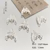 Conector de Pieza de Colgante de Borla de Loto de Aleación Estilo Antiguo Material de Accesorios para Pulsera, Collar, Pasador de Pelo Hecho a Mano DIY