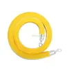 Lanyard para Poste de Barrera, Cuerda de 1.0m para Barrera de Fila, Cuerda de Terciopelo Roja, Valla de Advertencia de Aislamiento, Cuerda de Terciopelo para Poste de Barrera