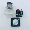 Caja de Conexiones para Bobina de Válvula de Pulso Electromagnético Hidráulico Din43650A Enchufe Terminal Neumático con Luz LED CC CA