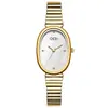 Relógio Goldie para Mulheres, Pulseira Oval de Aço, Fashion, Requintado, de Alta Qualidade, Versátil para o Dia a Dia, Simples e Elegante, Relógio de Quartzo Feminino