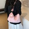 Ins Small Crowdsourcing Bag Women's 2024 Summer New Fashionable Simple Shoulder Bag Elegante All-match Underarm Bag Fold Bag