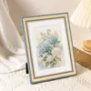 Marco de Fotos Pequeño Simple Europeo para Escritorio Siete 7 Pulgadas Ocho 8 Seis 6 Impresiones de Fotos Infantiles Convertidas en Álbum de Retratos Familiares Marco de Fotos A4 a3