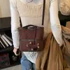 Bolso Cubo Retro de Ante para Mujer 2026 Nuevo de Moda Versátil Estilo Perezoso Bolso Tote Bolso de Mano Cruzado