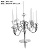 Celebridad de Internet Estilo Europeo Retro Candelabro de Plata Decoración de Pastel Adorno Diosa Hada Pastel de Cumpleaños Decoración para Hornear Enchufe