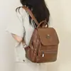 Mochila de Moda Trendy Elegante de Verano 2026 Retro Versátil Casual de Alto Valor Gran Capacidad para Mujer