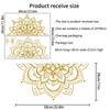 MS8384-NH novo adesivo de parede mandala criativo quarto sala de estar decoração de ambiente adesivo de parede adesivo de parede autoadesivo fábrica