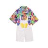 Verão 1 de junho Roupas de apresentação do jardim de infância Crianças Cheerleading Roupas de classe fofas Jogos de alunos masculinos e femininos Mesa de cerimônia de abertura