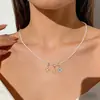 Nuevo Collar de Perlas de Plata de Ley S925 de Alta Gama, Colgante de Piedra Lunar y Estrella DIY para Mujer, Joyería con Colgante Individual Desmontable