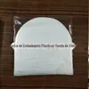 Bolsa de Proteção para CD de 12 polegadas 10 polegadas 7 polegadas Bolsa Pequena Semicircular para CD Filme Antiestático Bolsa para Discos Bolsa de Embalagem para CD
