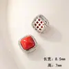 Pulsera Tejida a Mano con Cuentas Espaciadoras de Piedra Natural Chapada en Oro de 18 Quilates con Cierre de Collar de Perlas Accesorios de Joyería DIY de Alta Gama