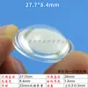 12.5 16 20 23 27.7 29 33 35 38 42 48.5 49 mm Lente Plana Convexa Acrílica