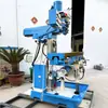 Taladro y Fresadora Zx6332, Taladro Universal Económico para Metal, Fabricante de Taladro y Fresadora Multifuncional de Doble Propósito Vertical y Horizontal 6332
