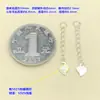 Pacote de Material para Pulseira de Prata de Lei S925 Cristal Natural Prata Quebrada DIY Artesanal Contas de Prata Conjunto de Acessórios para Joias com Contas